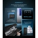 Зарядний пристрій Armorstandart ARP-131 Resolute Power USB-C 100W GaN Black (ARM70024) - зображення 9