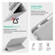 Чехол для планшета Armorstandart Smart Fold Pen Apple iPad Air 11 (2024) Light Grey (ARM78123) - изображение 7