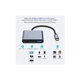 Концентратор Dynamode USB-C 3-in-1 1xHDMI + 1xUSB 3.0 + 1xUSB-C PD 87W 4K (Multiport USB-C 3-in-1 dark grey) - зображення 7