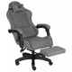 Крісло ігрове GT Racer X-2339 Black/Gray (X-2339 Fabric Black/Gray) - зображення 5