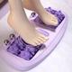 Роликовый массажер для ног 2 в 1 Cat Claw Style Foot Massager для спа-массажа и физиотерапии Фиолетовый - изображение 4