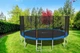 Детский садовый батут Funfit 490 см с внешней сеткой и лестницей, 140 - изображение 11