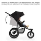 Прогулянкова коляска Kinderkraft Helsi 2 Black, 5902533926046 - зображення 7