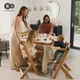 Стульчик для кормления Kinderkraft Enock Beige, 5902533927319 - изображение 14
