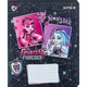 Зошит шкільний Kite Monster High 12 аркушів, клітинка, 25 штук - изображение 6