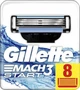 Змінні касети для гоління Gillette Mach 3 Start 3 леза (8 шт.) - зображення 1