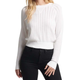 Жіночий мереживний трикотажний бавовняний свитер Superdry Studios білий XS W6110377A 01C (XS) - зображення 1