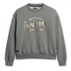 Жіночий світшот Superdry Luxe Metallic сірий із золотистим написом M W2011991A 5XZ (38) - зображення 1