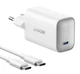 Зарядний пристрій Anker Nano 100W MacBook Charger максимальна швідкість з кабелем у комплекті - White - зображення 1