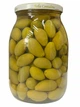Оливки зелені Bella Contadina Olive Bella di Cerignola giganti 950г - зображення 2