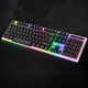Комплект проводной игровой клавиатура и мышь T-Wolf TF-240 4в1 с RGB подсветкой Black (3_08049) - изображение 8