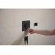 Смеситель для душа Hansgrohe Ecostat Comfort E термостатический, черный матовый хром (33711340) - изображение 12