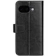 Класичний чохол-книжка Deexe Wallet Style для Google Pixel 10a - Black - зображення 6
