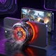 Игровой кулер для телефона MEMO CX08 Frozen 15W вентилятор с магнитом и клипсой + игровые напальчники Shezi Y02 - изображение 6