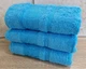 Набір турецьких бамбукових махрових рушників Zeron 3 штуки 50х90 Bamboo Turquoise - зображення 2