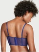 Комплект білизни Victoria’s Secret Soft Chambray Blue Embroidered Unlined Corset Bra Індиго 34DD-M - изображение 3