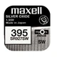 Батарейки Maxell 395 (SR927SW) 1.55V Silver Oxide, набір 3 ШТУКИ, срібно-оксидні для годинників - зображення 2
