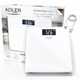 Ваги підлогові Adler AD 8194 white, акумуляторні USB-C, 180 кг, точність 100 г - изображение 5