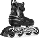 Роликовые коньки Blackwheels Flex Pro 34-37 черный цвет - изображение 3