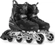 Роликовые коньки Blackwheels Flex Pro 34-37 черный цвет - изображение 5