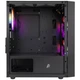 Корпус 1stPlayer BS-2-BK-3F1, Черный - 578385 - изображение 4