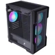 Корпус 1stPlayer T3-BK-4F1, Чорний - 578392 - зображення 1