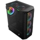 Корпус 1stPlayer XF-BK-4F7, Чорний - 578397 - зображення 4