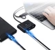 USB-хаб UGREEN USB 3.0 Hub 0.5m (Black) - зображення 3
