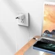 Кабель BOROFONE BX79 Type-C to Type-C 3A,60W, 1m, silicone, silicone connectors, білий - изображение 2