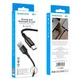 Кабель BOROFONE BX54 Ultra bright Type-C 1m 2.4A Black - зображення 2