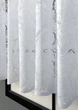 Короткий тюль жаккард мрамор, высотой 1,2м. Цвет белый. Код 2004т - изображение 7