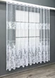 Короткий тюль жаккард мрамор, высотой 1,8м. Цвет белый. Код 2006т - изображение 2