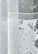 Короткий тюль жаккард мрамор, высотой 1,8м. Цвет белый. Код 2006т - изображение 3