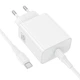 Адаптер сетевой HOCO C to C cable Source single port PD charger set C162A |1Type-C, 40W/3A, PD/QC| - изображение 7