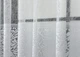 Короткий тюль жаккард, высотой 1,2м. Цвет белый. Код 2005т - изображение 5