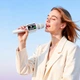 Караоке мікрофон HOCO Shine karaoke microphone L24 |BT5.4, USB/TF/AUX, RGB| White - зображення 4