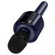 Караоке микрофон HOCO Shine karaoke microphone L24 |BT5.4, USB/TF/AUX, RGB| Blue - изображение 2