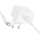 Адаптер сетевой HOCO C to C cable Speed single port PD charger set C161A |1Type-C, 40W/3A, PD/QC| - изображение 6