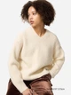 Пуловер женский Uniqlo 888461946 XS Молочный (1159856582) - изображение 1