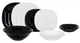 Сервиз столовый Luminarc Carine Black White 19пр. - изображение 1