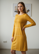 Сукня Meggi 42 Гірчичний (NLS-30001-6-Mustard) - зображення 3