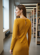 Сукня Meggi 42 Гірчичний (NLS-30001-6-Mustard) - зображення 4