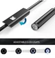 Мини-камера цифровая эндоскоп для телефона Android and PC Endoscope, гибкая TYPE-C камера 2 метра 3 в 1 - изображение 6