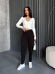 Брюки женские Baggy вельветовые Nobilitas 42/44 коричневые - изображение 2