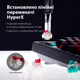 Клавиатура проводная HyperX Origins 2 65 Linear Red RGB USB Black (B4QS3AA) - изображение 7