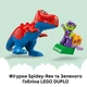 Конструктор LEGO DUPLO Disney Динозавр Spidey-Rex против Зеленого Гоблина 25 деталей (10463) - изображение 7