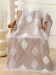Полотенце муслиновое лицевое Malloory Home 50*100 см Коричневое - изображение 5