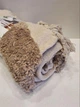 Легкое покрывало Tufted Throw 130*160 см Бежево-коричневое - изображение 2