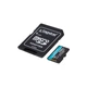 Карта пам'яті Kingston microSDXC 256GB Canvas Go! Plus G4 Class 10 UHS-I U3 V30 A2 + SD-адаптер (SDCG4/256GB) (304982) - изображение 2