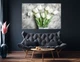 Картина на полотні Art Dekors Білі тюльпані 40x80 см MLP 25 - зображення 2